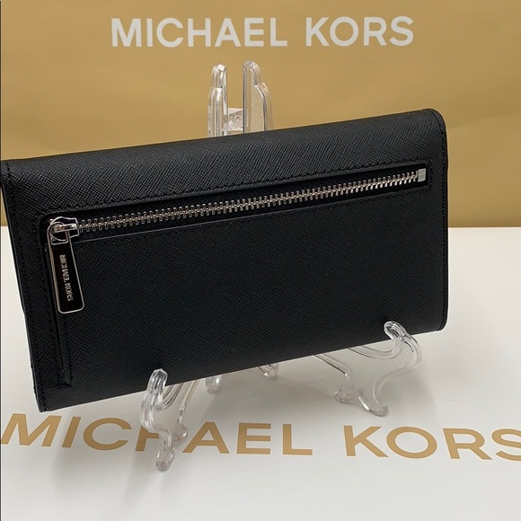 Michael Kors Jet Set Travel Lg Trifold Wallet - Picture 14 of 16